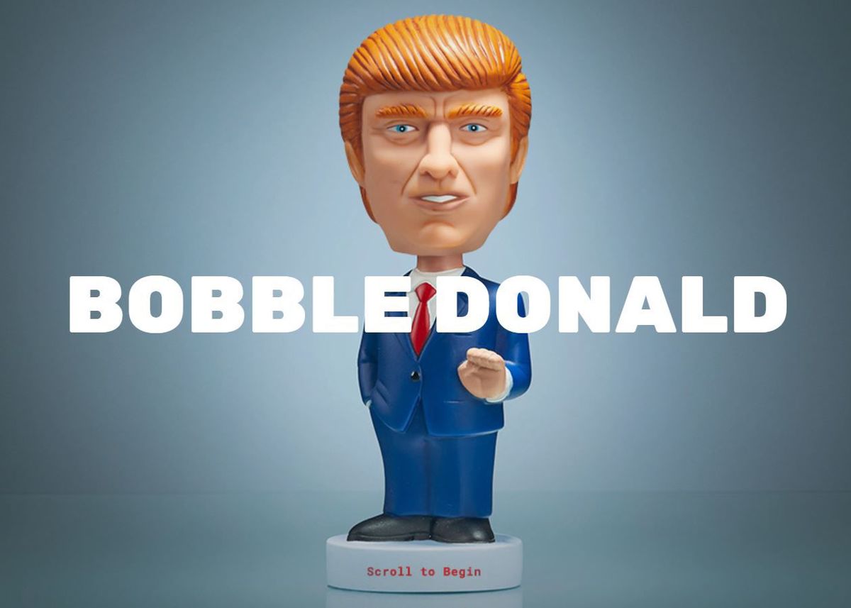 Got A Question For Donald Trump? You Can Now Ask His Bobblehead