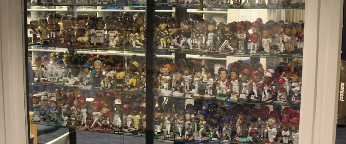 Chief Wahoo bobbleheads, other merchandise hot item on