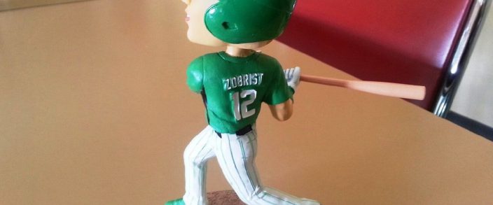 Ben Zobrist Eureka High School Bobblehead - Green Jersey