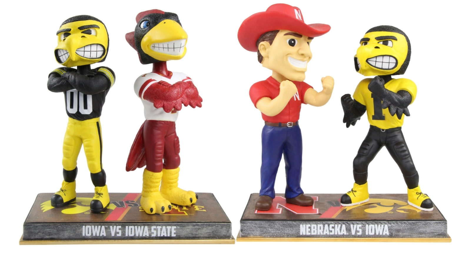 iowa-vs-nebraska-and-iowa-state-rivalry-bobbleheads-unveiled