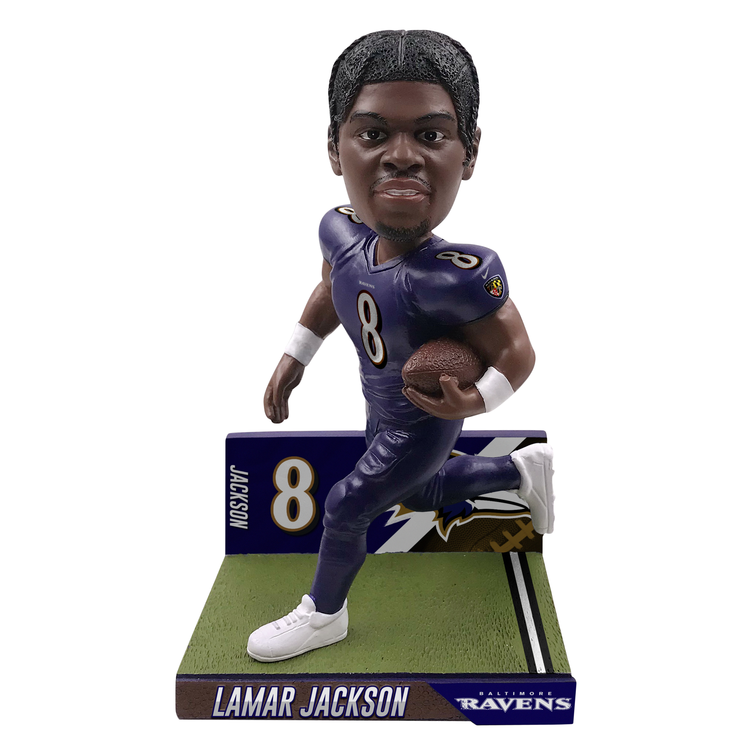 NFL star Lamar Jackson immortalized as a bobblehead, Sports